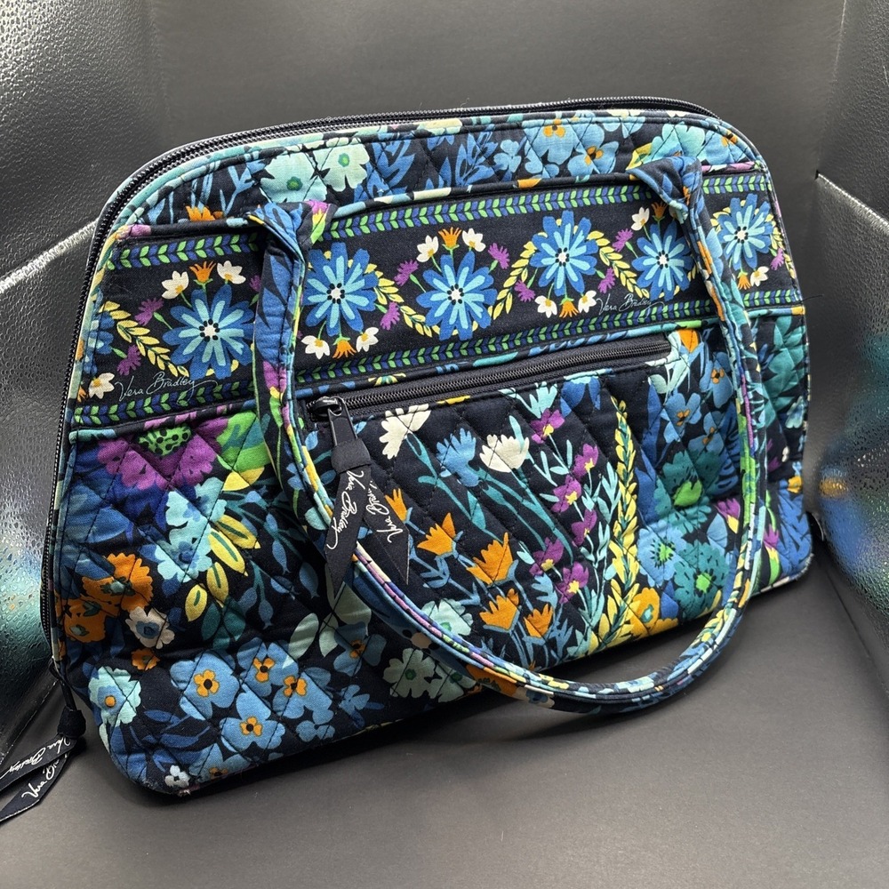 Vera Bradley Tote in Elderberry - Retired Pattern